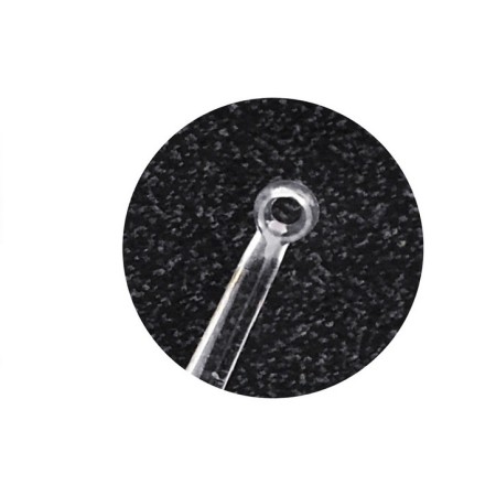 GIMA CURETTE AURICOLARI MICRO LOOP TRASPARENTE CON ILLUMINATORE LED (CONF. 50 PZ.)