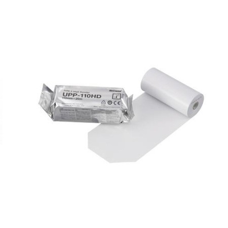 CARTA PER VIDEOPRINTER COMPATIBILE SONY UPP-110HD - CARTA B/N ALTA DENSITÁ PER ECOGRAFI