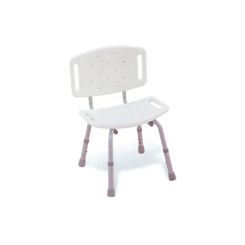 GIMA SEDIA DA DOCCIA - CON SCHIENALE