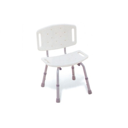 GIMA SEDIA DA DOCCIA - CON SCHIENALE