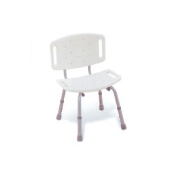 GIMA SEDIA DA DOCCIA - CON SCHIENALE