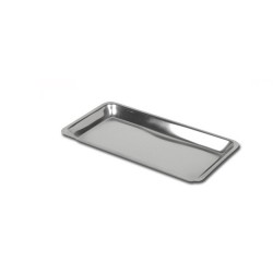 GIMA VASSOIO DENTALE ACCIAIO INOX - 208X109X15MM