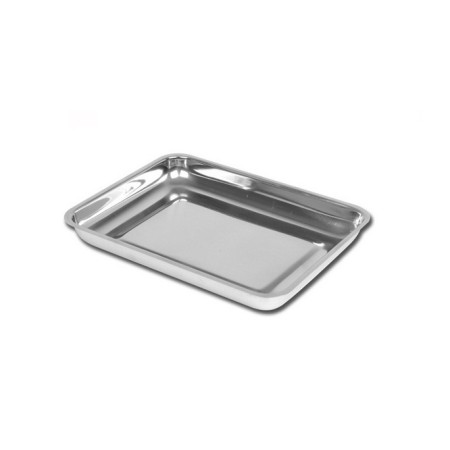 GIMA VASSOIO ACCIAIO INOX - 210X160X25MM