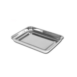 GIMA VASSOIO ACCIAIO INOX - 210X160X25MM