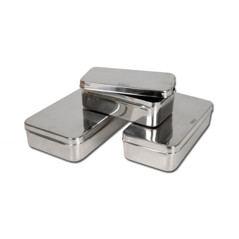GIMA SCATOLA IN ACCIAIO INOX - MISURE DIVERSE