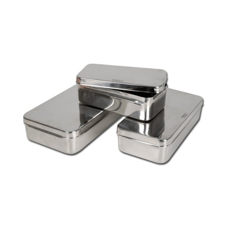 GIMA SCATOLA IN ACCIAIO INOX - MISURE DIVERSE