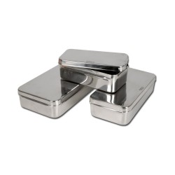 GIMA SCATOLA IN ACCIAIO INOX - MISURE DIVERSE