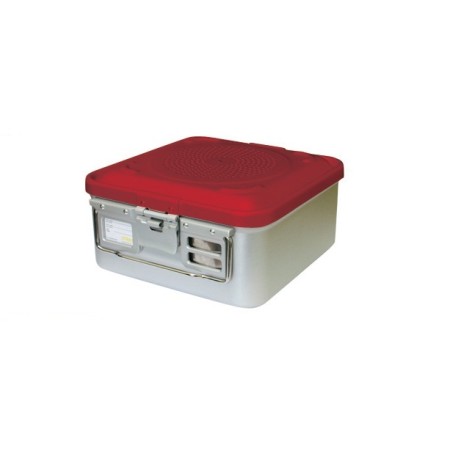 GIMA CONTAINER PICCOLO CON FILTRO - MISURE DIVERSE - GRIGIO O ROSSO