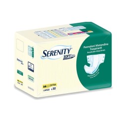 SERENITY PANNOLONE A MUTANDINA CON STRATCH PER INCONTINENZA - SERENITY SOFT DRY MAXI - (CONF. 15 PZ.) (MISURE DIVERSE)