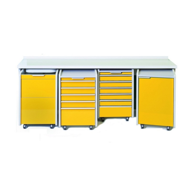 GIMA PIANO LAVORO BIANCO 234 CM - SENZA LAVELLO