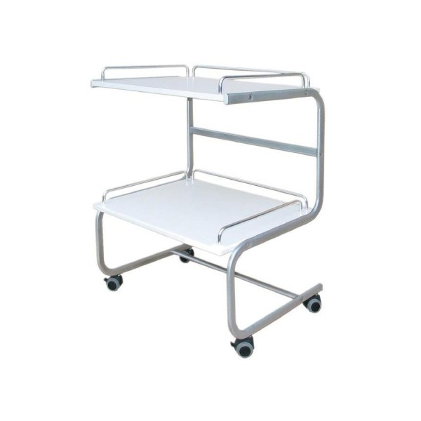 GIMA CARRELLO AMBULATORIALE A 2 RIPIANI - 50X60X80CM 