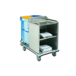 GIMA PANNELLO LATERALE IN ACCIAIO VERNICIATO PER CARRELLI LAVANDERIA