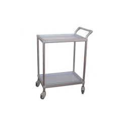 GIMA CARRELLO MEDICAZIONE DELUXE A 2 RIPIANI 65X45X80CM