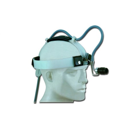 LAMPADA FRONTALE WIDA - CON CAVO A FIBRE OTTICHE