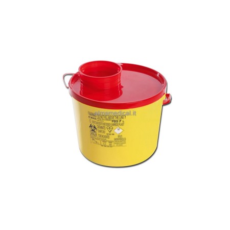 GIMA CONTENITORE RIFIUTI TAGLIENTI LINEA PBS - 7l (CONF. 40 PZ)