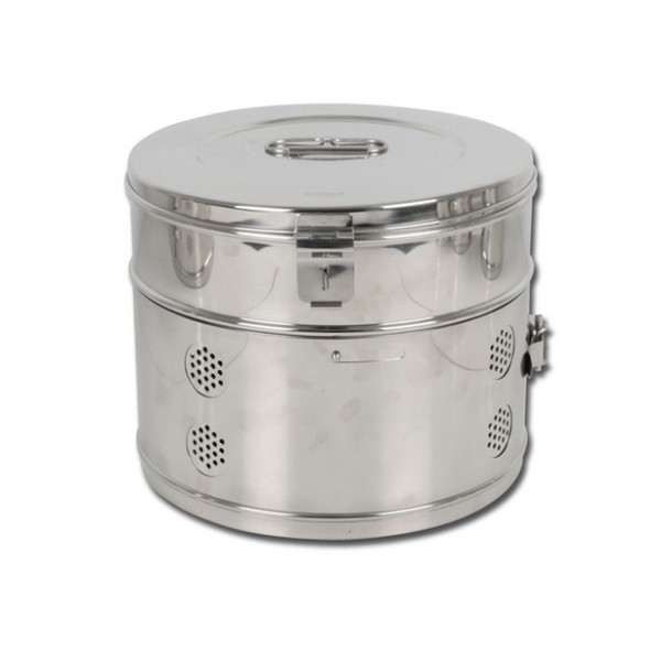 GIMA DRUM INOX PER STERILIZZAZIONE MISURE DIVERSE