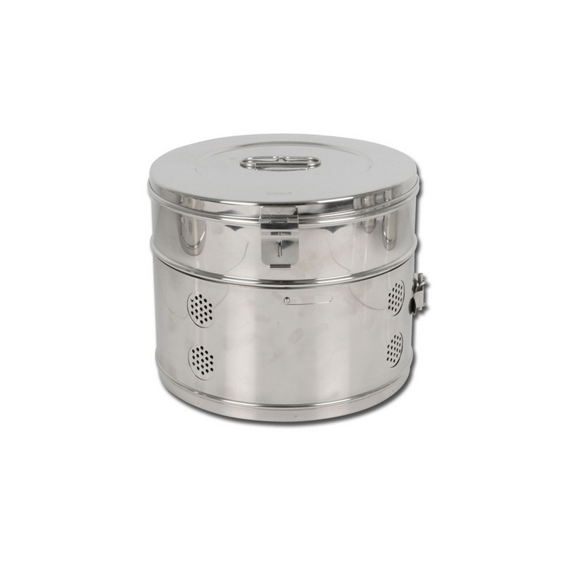 GIMA DRUM INOX PER STERILIZZAZIONE MISURE DIVERSE