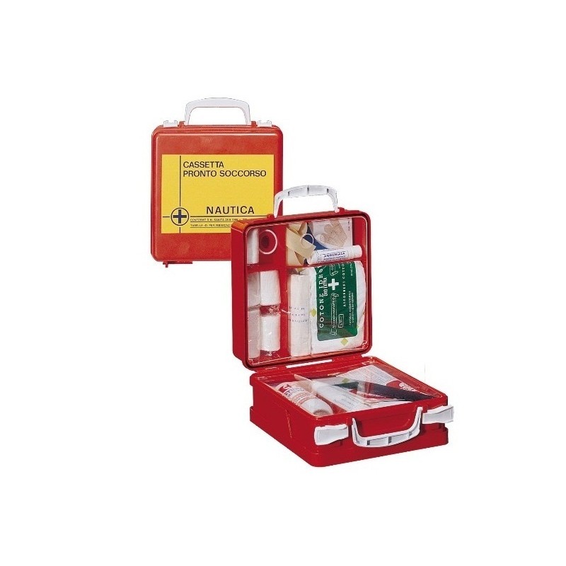 PSV CASSETTA PRONTO SOCCORSO NAUTICA PREMIER N - TABELLA D - FINO A 6 MIGLIA