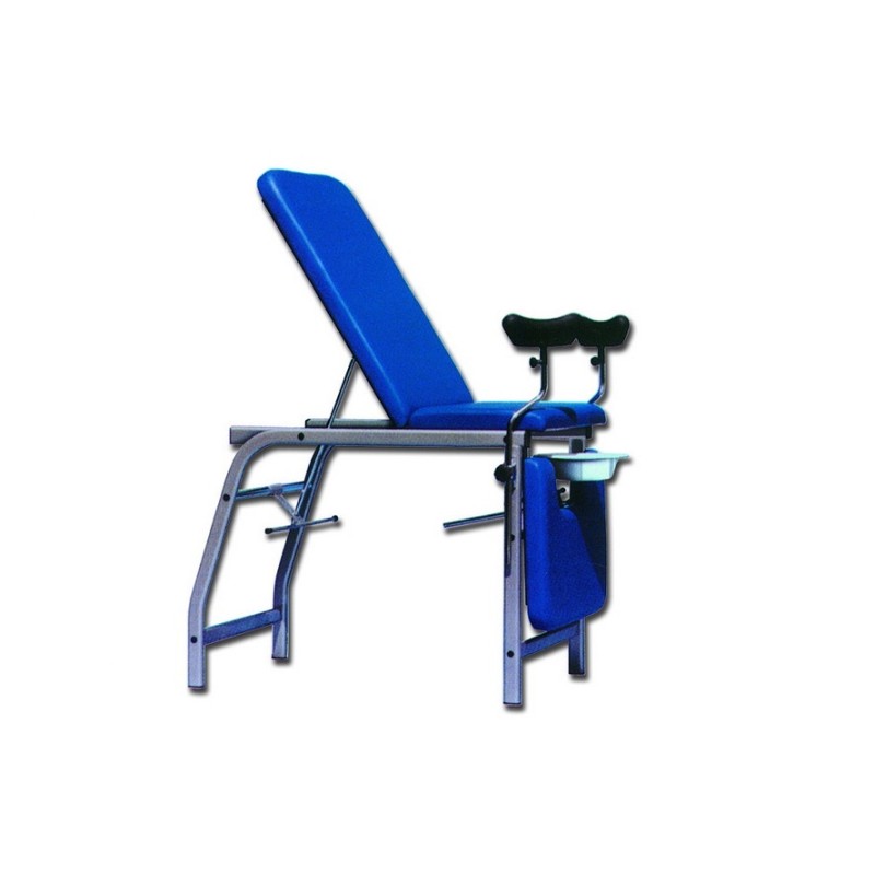 GIMA LETTINO GINECOLOGICO A 3 SEZIONI - BLU - SPEDIZIONE GRATUITA