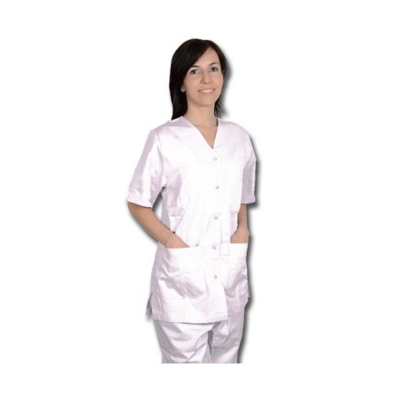 GIMA CASACCA CON AUTOMATICI - DONNA - BIANCA - VARIE MISURE