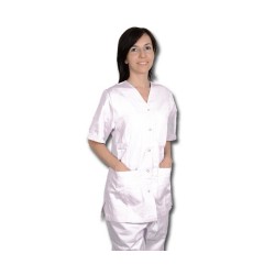 GIMA CASACCA CON AUTOMATICI - DONNA - BIANCA - VARIE MISURE