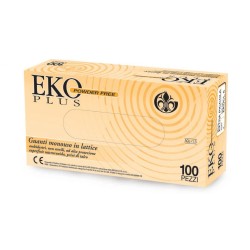 GARDENING GUANTI IN LATTICE SENZA POLVERE EKO PLUS POWDER FREE 5,7GR (CONF. 100 GUANTI)