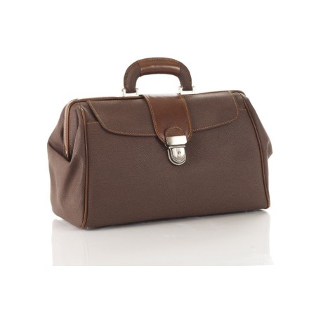MORETTI BORSA PER MEDICO IN SIMILPELLE GRANDE - COLORE TESTA DI MORO