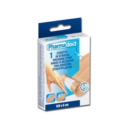 PHARMADOCT CEROTTI A ROCCHETTO IN TELA 1MT X 60CM - (CONF. 12 PZ.)