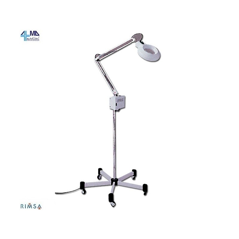 RIMSA LAMPADA FLUORESCENTE SOLENORD - SU CARRELLO - 550 LUX