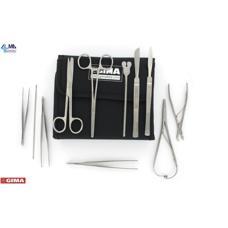 GIMA TROUSSE FERRI SUPREMA - NYLON - 11 FERRI