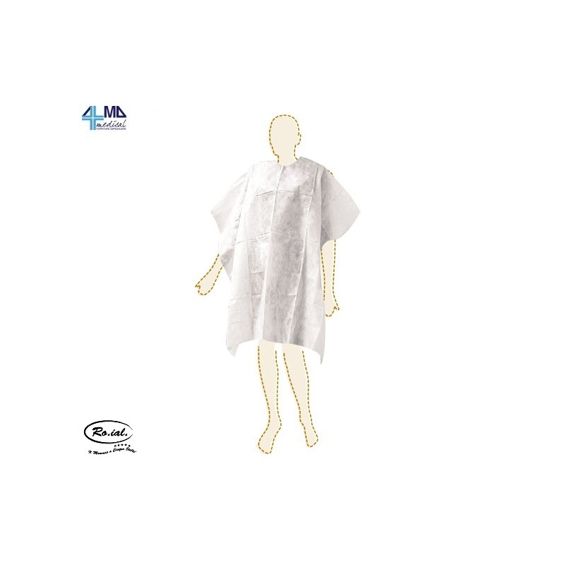 RO.IAL. MANTELLINA MONOUSO IN TNT - CON VELCRO - COLORI DIVERSI - (CONF. 200 PZ.)