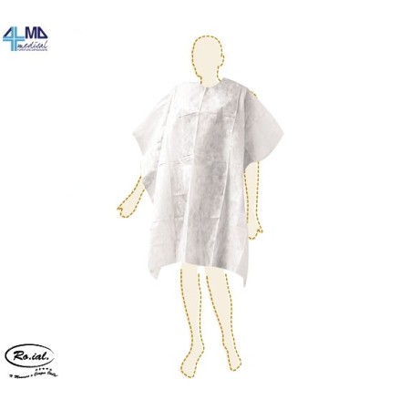 RO.IAL. MANTELLINA MONOUSO IN TNT - CON VELCRO - COLORI DIVERSI - (CONF. 200 PZ.)