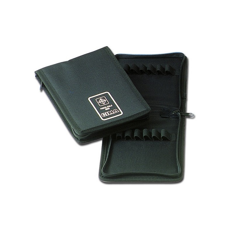 GIMA MINI PORTAFIALE ZIP - NYLON NERO