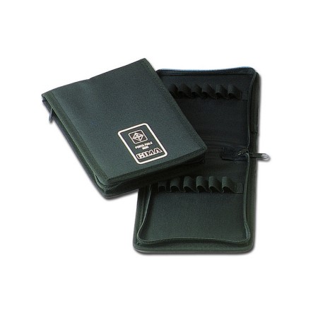 GIMA MINI PORTAFIALE ZIP - NYLON NERO