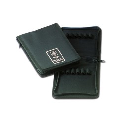 GIMA MINI PORTAFIALE ZIP - NYLON NERO