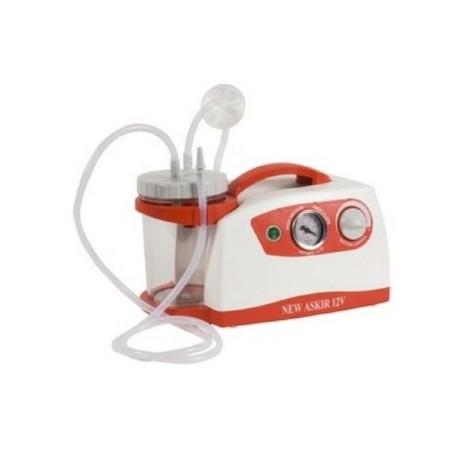 CA-MI ASPIRATORE CHIRURGICO NEW ASKIR 30 12V DA MACCHINA O AMBULANZA - SPEDIZIONE GRATUITA