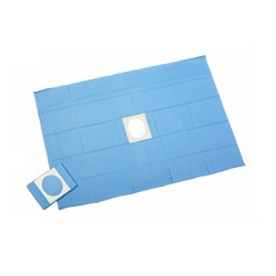 GIMA TELO CHIRURGICO STERILE CON FORO ADESIVO CM. 100X150 (CONF. 25 PZ.)