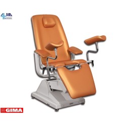 GIMA POLTRONA GINECOLOGICA GYNEX PROFESSIONAL 3 MOTORI CON PORTAROTOLI - COLORI VARI