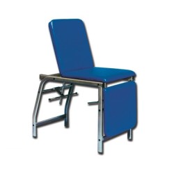 GIMA LETTINO MULTIFUNZIONI A 3 SEZIONI - BLU - 130KG