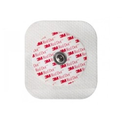 3M ELETTRODI DIAFORETICI CON SUPPORTO IN MEDIPORE E TAMPONE ABRASIVO RED DOT 2271 - (CONF. 1.000 PZ.)