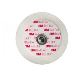 3M ELETTRODI PEDIATRICI PREGELLATI CON SUPPORTO IN MICROPORE RED DOT 2248 - (CONF. 1.000 PZ.)