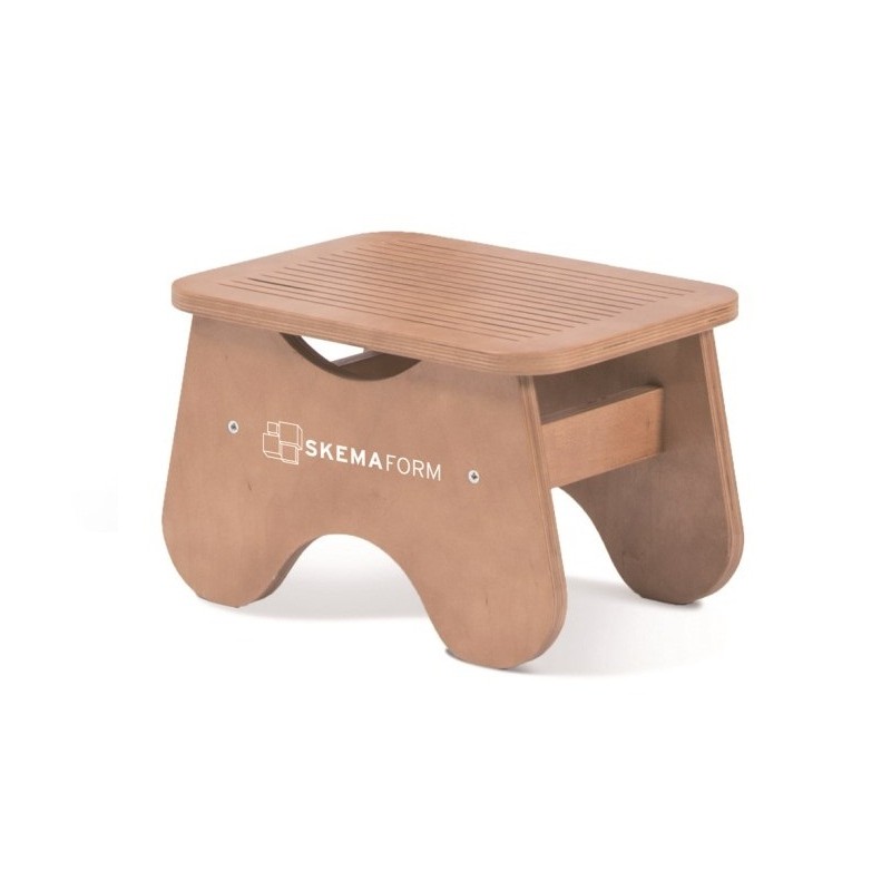 MORETTI PREDELLINO IN LEGNO DI BETULLA - 1 GRADINO