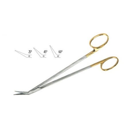 GIMA FORBICI DEBAKEY POTTS SMITH C.T. - 23CM - (25º-45º-60º)