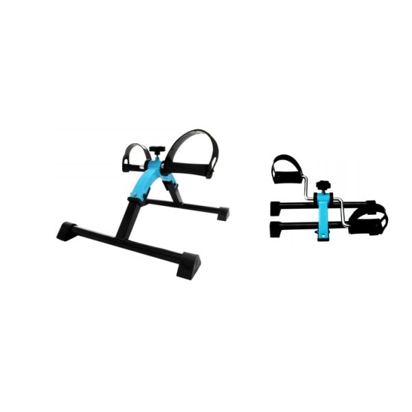 INTERMED PEDALIERA PIEGHEVOLE IN ACCIAIO VERNICIATO - BIANCO O AZZURRO 