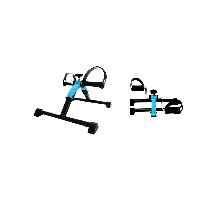 INTERMED PEDALIERA PIEGHEVOLE IN ACCIAIO VERNICIATO - BIANCO O AZZURRO 