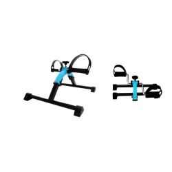 INTERMED PEDALIERA PIEGHEVOLE IN ACCIAIO VERNICIATO - BIANCO O AZZURRO 