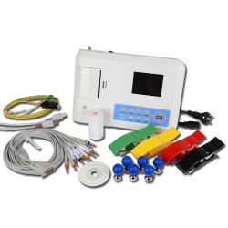 CONTEC ELETTROCARDIOGRAFO ECG CONTEC 300G - 3 CANALI CON DISPLAY