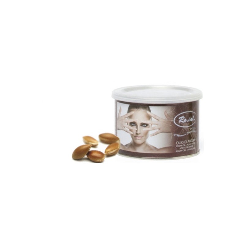RO.IAL. CERA PER DEPILAZIONE IN BARATTOLO LIPOSOLUBILE - OLIO DI ARGAN 400ML