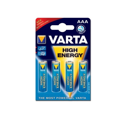 VARTA BATTERIE ALKALINE VARTA HIGH ENERGY - MINISTILO AAA (CONF. 10 X 4 PZ.)