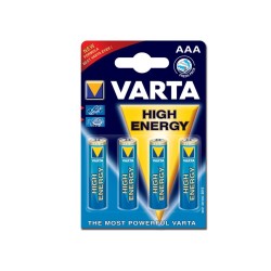 VARTA BATTERIE ALKALINE VARTA HIGH ENERGY - MINISTILO AAA (CONF. 10 X 4 PZ.)